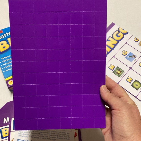 Lakeshore Matter and Energy Bingo Game - Picture 4 of 6